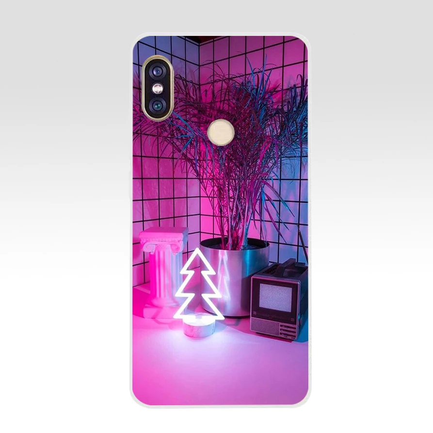 179FG Vaporwave эстетичный Мягкий Силиконовый ТПУ чехол для телефона xiaomi redmi 5A 8 8A 5Plus note 5