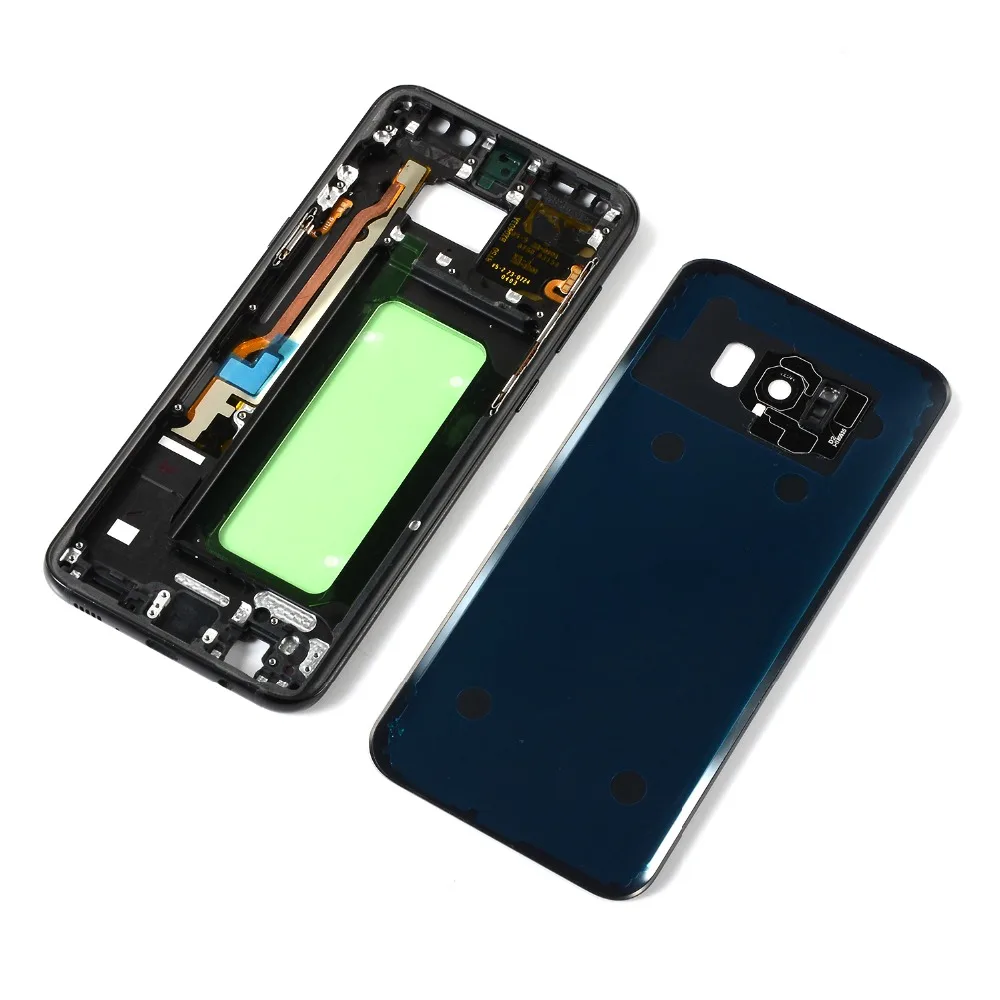 Для Samsung Galaxy S8 Plus + G955 G955F ЖК дисплей промежуточный корпус средняя рамка задняя