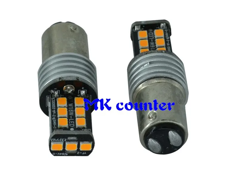 100 шт. S25 1156 BA15S BAU15S 1157 BAY15D BAZ15D 15 SMD 2835 Светодиодный 0.25A свободный задний тормозной