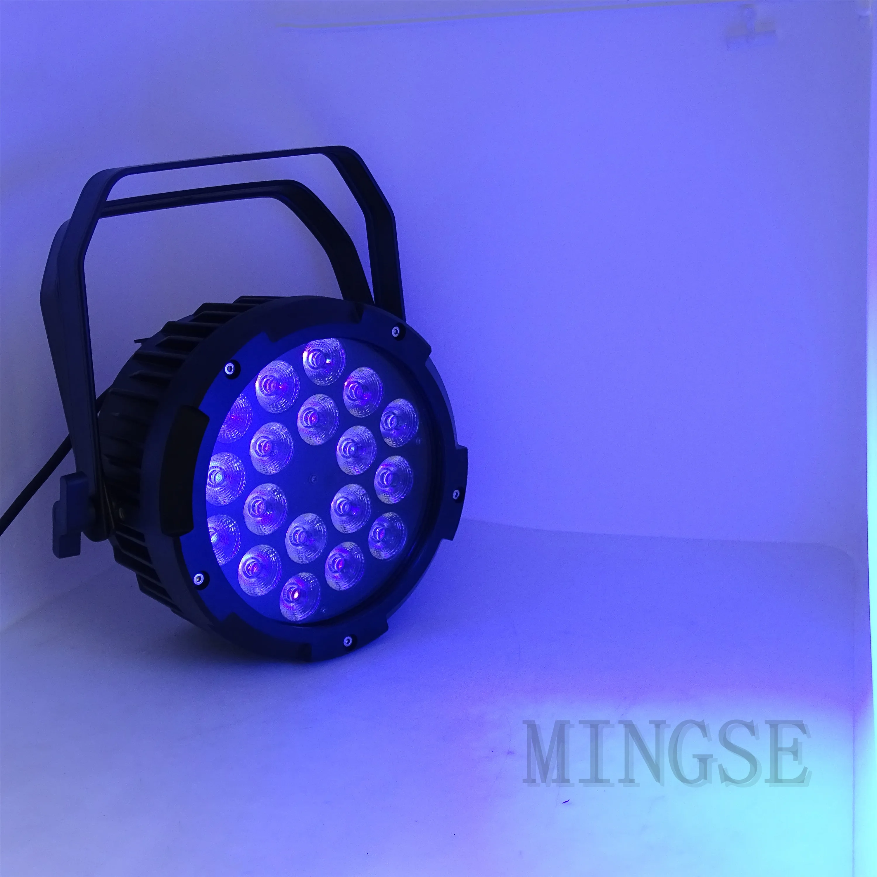 Водонепроницаемый 18x18w 4in1/5in1/6in1 RGBWA UV светодиод Par горшок света Наружный сценический DMX Управление параболический алюминизированный отражатель светодиодные прожекторы
