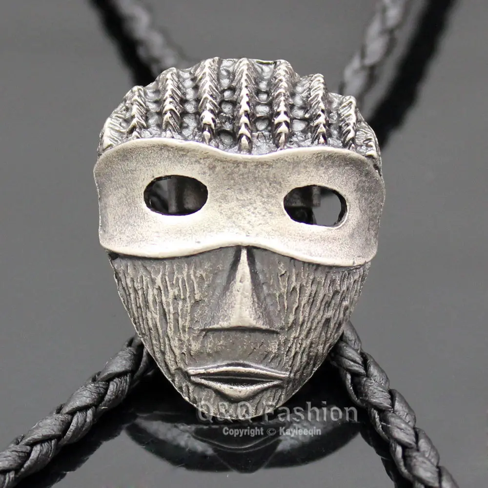 2020 ацтекская Античная Мехико маска для лица дреды воин Галстук боло бола