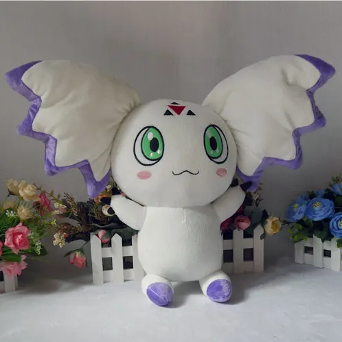 Цифровой Монстр дигимон Culumon 15 7 дюйма косплей белая милая игрушка мягкая и