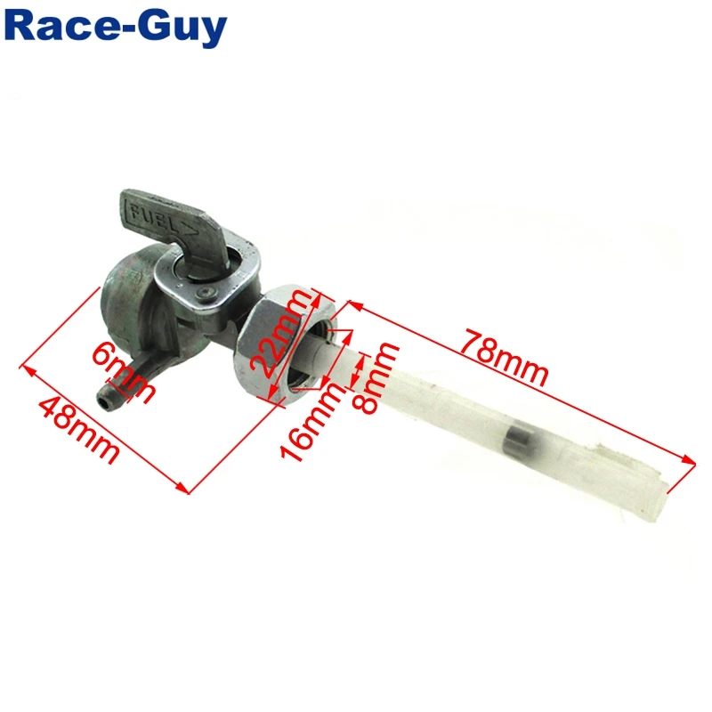 Переключатель клапана для газового топлива Petcock Honda 16950 393 015 410 MR175 TRL200 XR200 XL250S CB350K