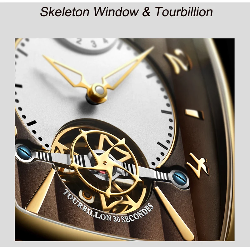 Nesun Tourbillion автоматические механические часы Скелетон для мужчин люксовый бренд