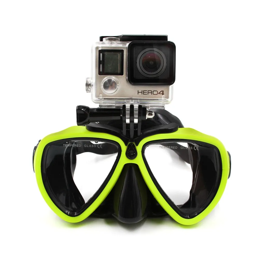 Адаптер для плавающей маски TELESIN GoPro Hero 8 7 6 5 4 3 Xiaomi 4K SJCAM EKEN спортивные