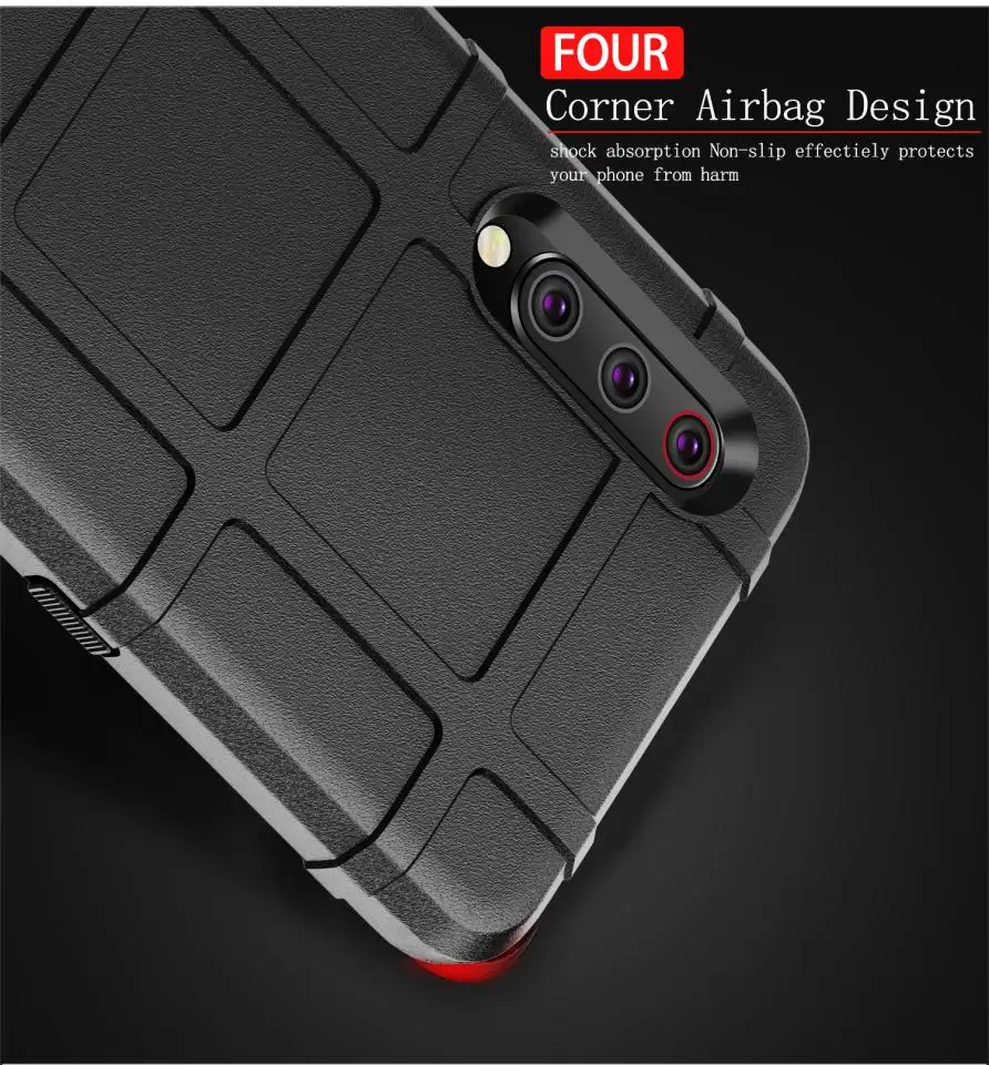 For Xiaomi Mi 8 /Mi8 Se/Mi8 Lite/Mi9/Mi 9Se Case Luxury Shockproof Soft Silicone TPU Shield Phone Protection Back Cover |