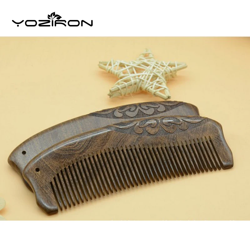 YOZIRON 1 шт. естественного здоровья черного и золотого цвета сандаловое дерево