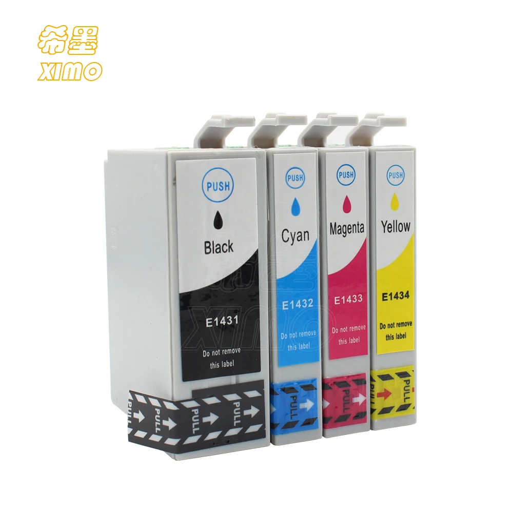Чернильный картридж XIMO T1431 T1432 T1433 T1434 для Epson ME Office 960FWD 900WD 940FW 85ND WF 7018 принтер