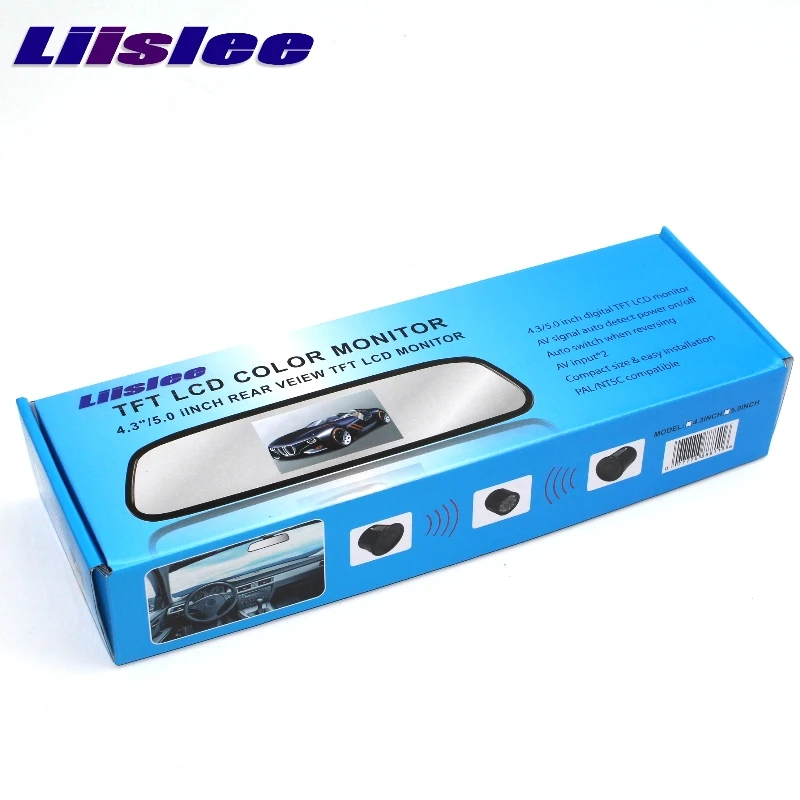 Liislee 3 in1 Special Rear View Camera Wireless Receiver + Mirror Monitor Easy Back Parking System For Hyundai Genesis 2008~2013 |