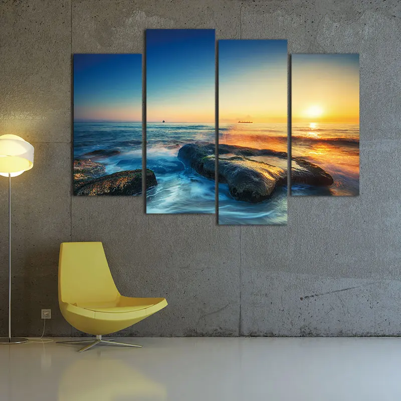 

Wall Picture HD Seascape Painting Canvas Art poster prints Sea wave Landscape on canvas For Decoration Modular Pictures no frame