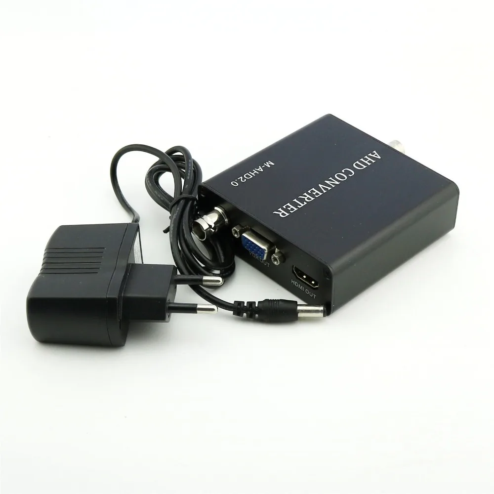 

Преобразователь AHD в HDMI/VGA/CVBS, 10шт, 1x AHD до 500 м Full HD 1080P