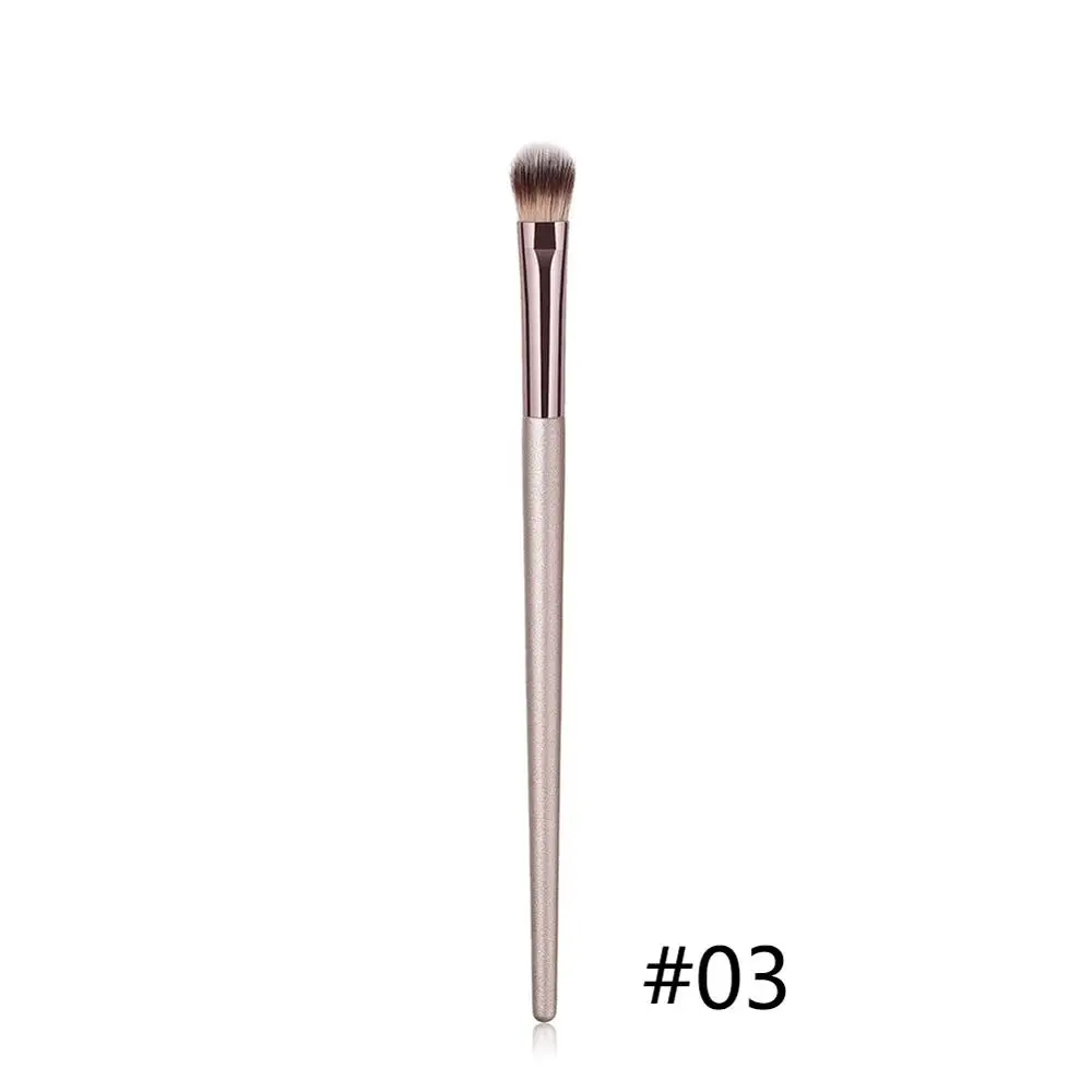03 Eyeshadow 1 шт. большая основа кисти для макияжа кофейная ручка очень мягкие волосы Румяна Пудра Макияж кисти лицо красота Косметические Инструменты#273608 - Handle Color: 03 Eyeshadow