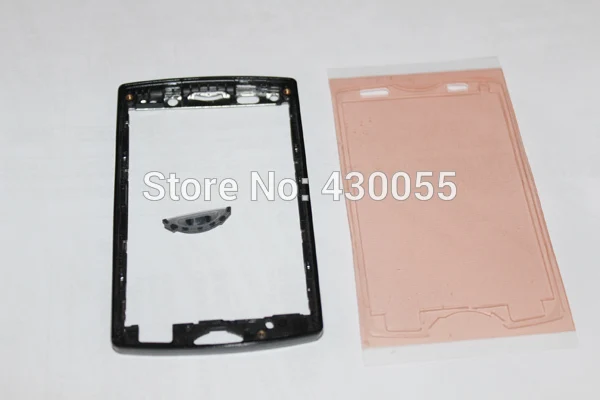 10 шт./лот черный корпус для Sony Ericsson Xperia SK17 SK17i Передняя Лицевая панель рамка чехол +