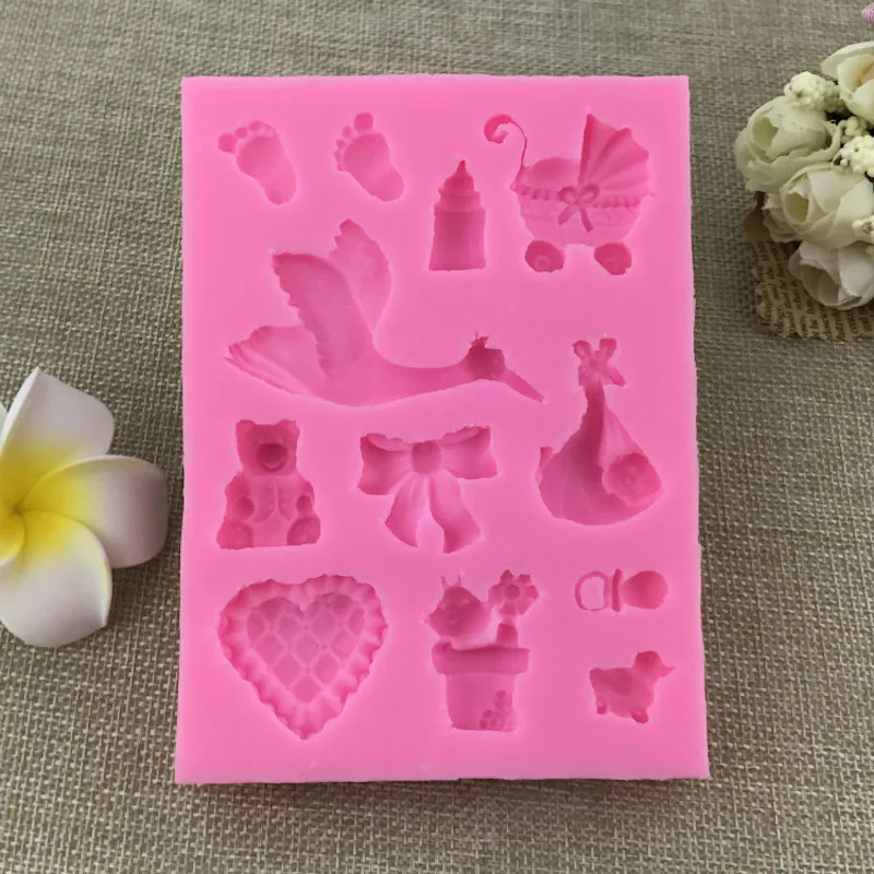 Sugarcraft детские игрушки из мультфильма помадка кекс украшения формы торт