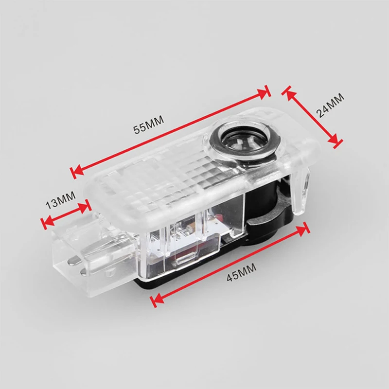 DINGBIAOJI 2X LED вежливая Дверь Добро пожаловать свет 12 в проектор для Audi A3 A4 B6 B8 B7 A6 C5 C6 Q5