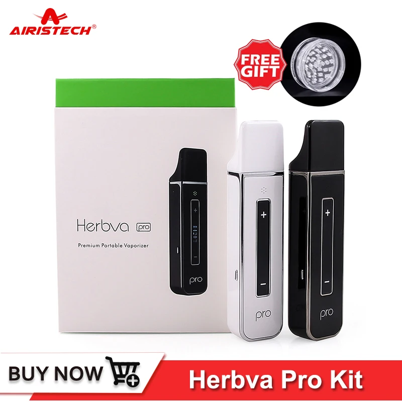 Оригинал AIRISTECH Herbva Pro испаритель электронная сигарета комплект 2200 мАч керамика