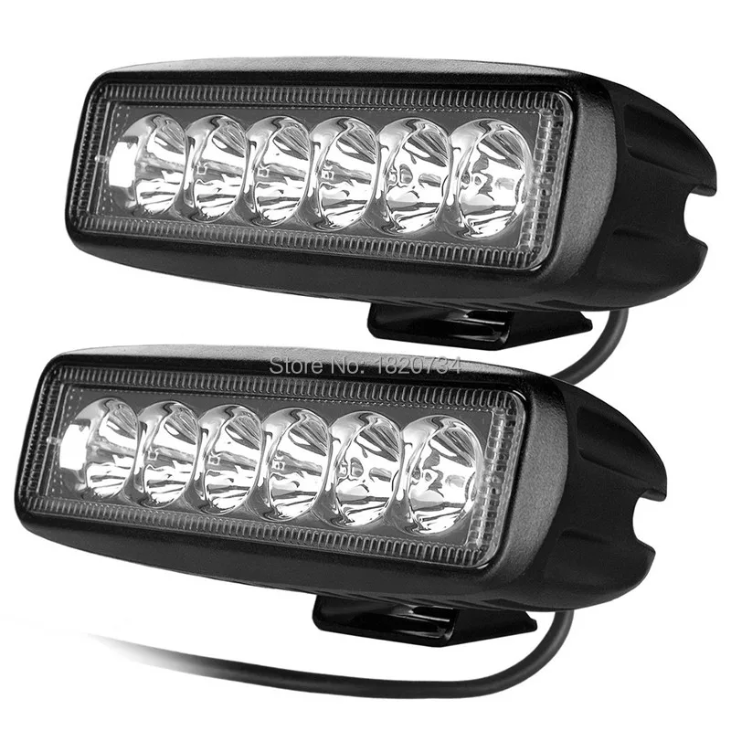 2 шт. 18 Вт Светодиодный фонарь заднего хода для прицепов светодиодный Рабочий