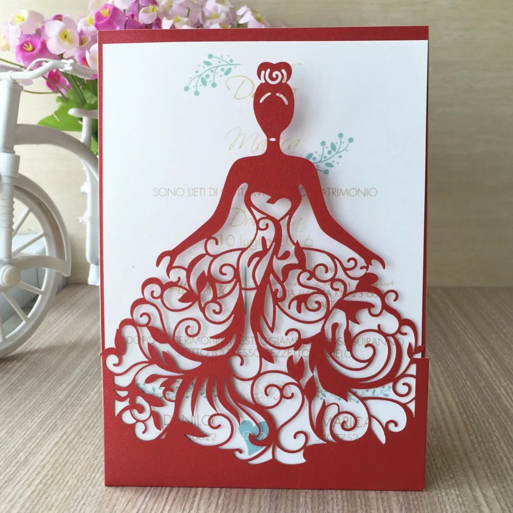 100 шт./лот Тиффани синий цвет свадебные пригласительные открытки поздравительные