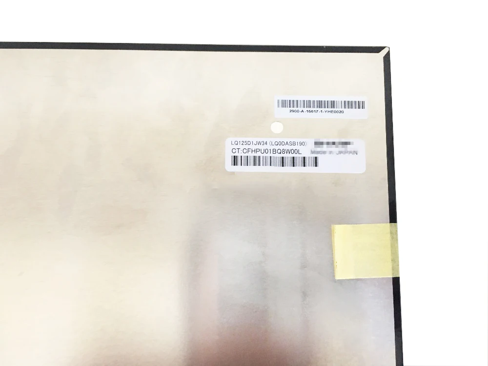 12 5 дюймов 4k 3840 (RGB) * 2160 LQ125D1JW34 ЖК экран для Dell XPS 925001 0HGMJ6 дисплей|ЖК-экран ноутбуков| |