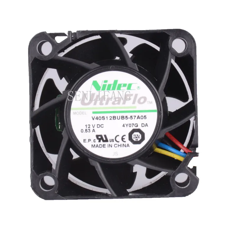 

X3250 M4 4cm 40*40*28MM DC 12V 0.53A V40S12BUB5-57A05 Chassis Cooling Fan