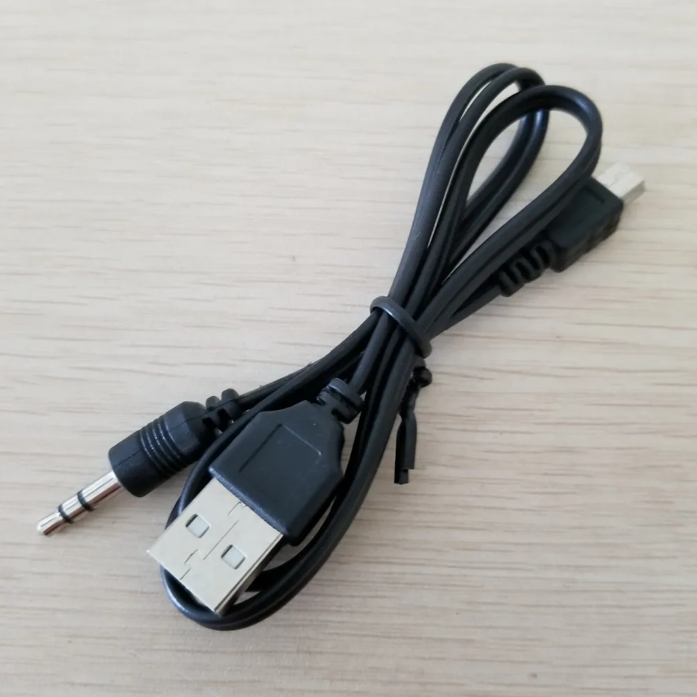 Mini Usb 5Pin to A &amp 3.5mm Aux Audio Adapter Power Date Extension Cable for MP3 MP4 Bluetooth Speaker | Компьютеры и офис