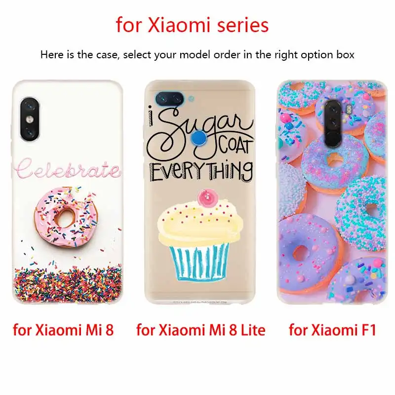 Мягкий силиконовый чехол из ТПУ для Xiaomi Mi 10 8 9 CC9 A1 A2 A3 Lite SE MAX 3 mix 2s 5X 6X вкусная чашка