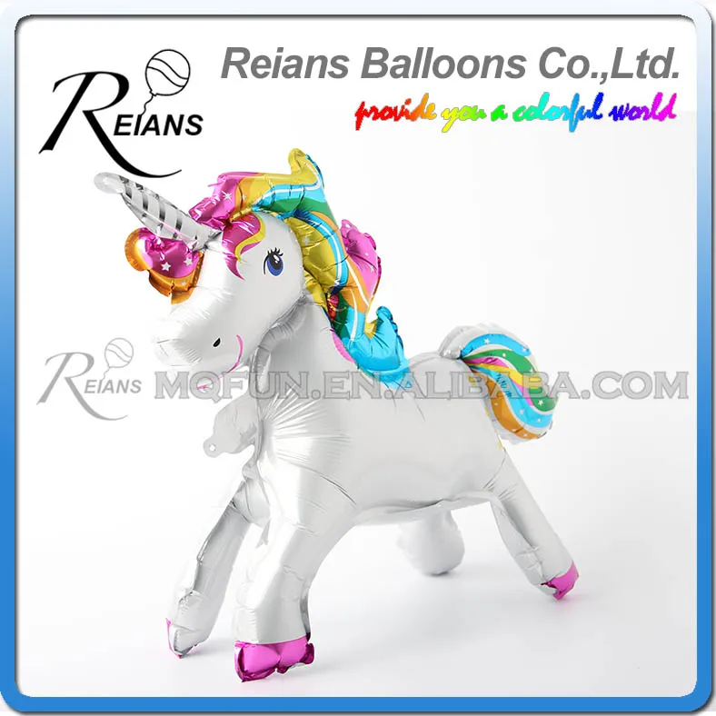 Оптовая продажа 100 шт. Единорог супер герой динозавр Фольга Воздушный шар