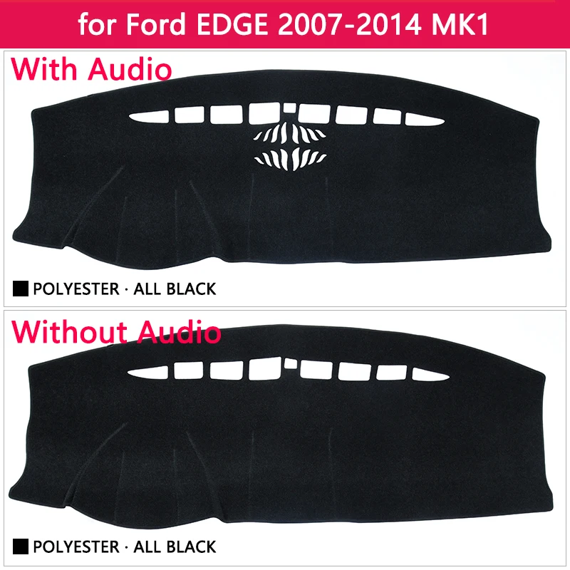 Для Ford EDGE 2007 2008 2009 2010 2011 2012 2013 Mk1 Противоскользящий коврик, коврик на приборную панель Зонт приборной аксессуары с покрытием