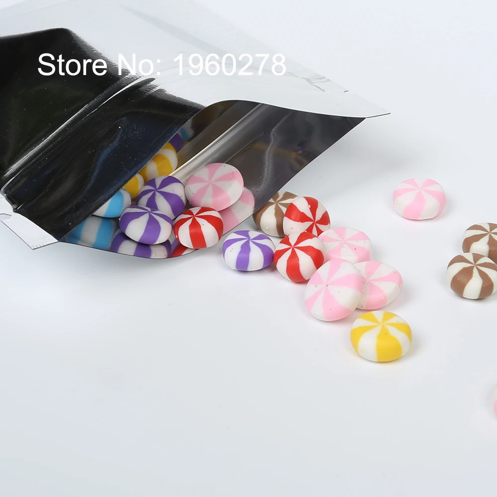 7 5x10 см (3x4 дюйма) серебряные пакеты с замком молнией|small storage bag|storage bagzipper bag |