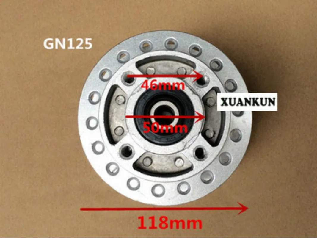 CG125 GN125 GS125 мотоциклетный дисковый тормоз переднее колесо ретро ступица колеса|front