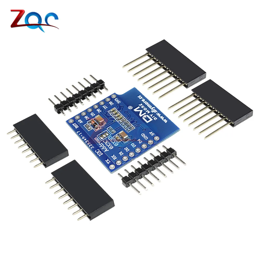 SSD1306 OLED щит для WeMos D1 mini 0 66 &quotДве кнопки IIC I2C IOT 66&quot дюймов 64X48 Arduino совместимый