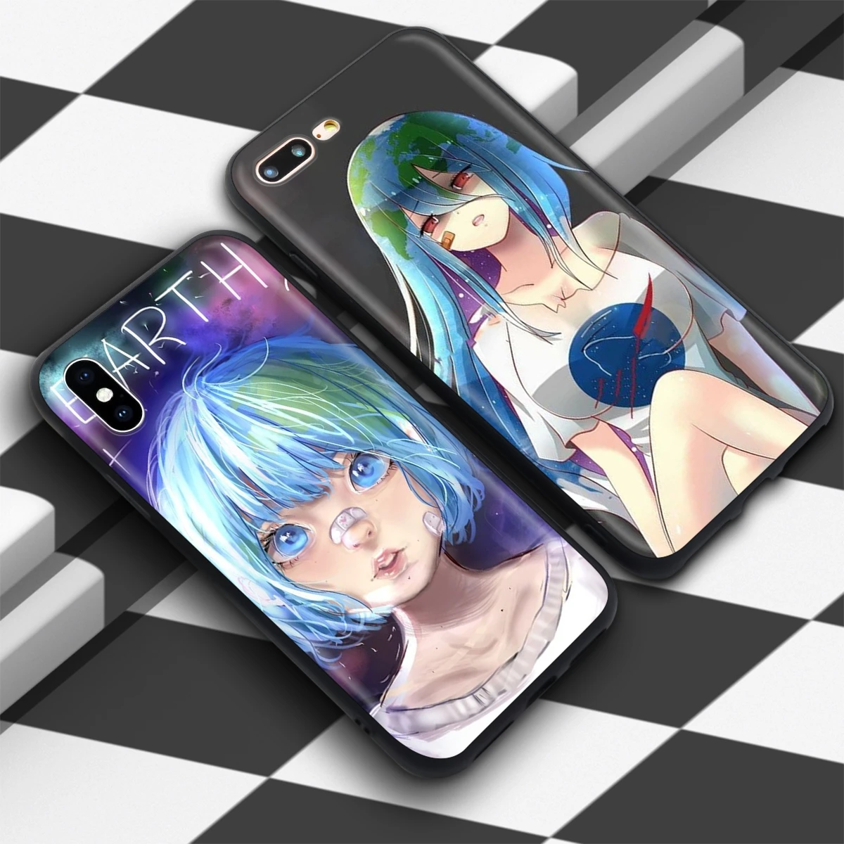 Аниме Чехол Lavaza Earth Chan для iPhone 12 mini 11 Pro XS Max XR X 8 7 6 6S Plus 5 5s se | Мобильные телефоны и