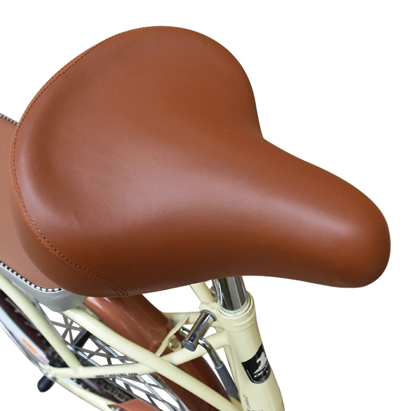 Sillín de Bicicleta Retro remachado, cómodo y duradero, accesorios de asiento