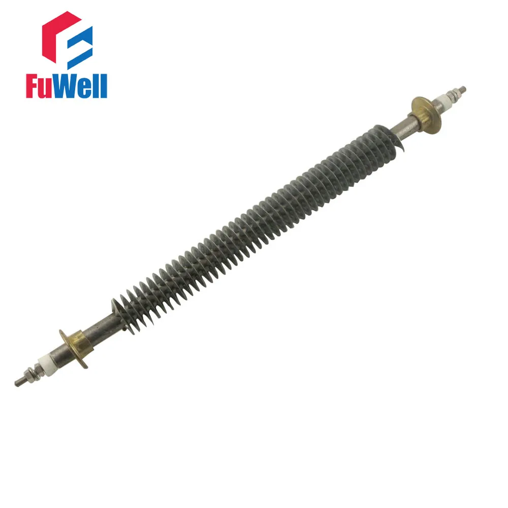 

(Accept Custom ) Electrical Finned TypeTubular Heater Air Dry Heating Pipe 201 Stainless Steel