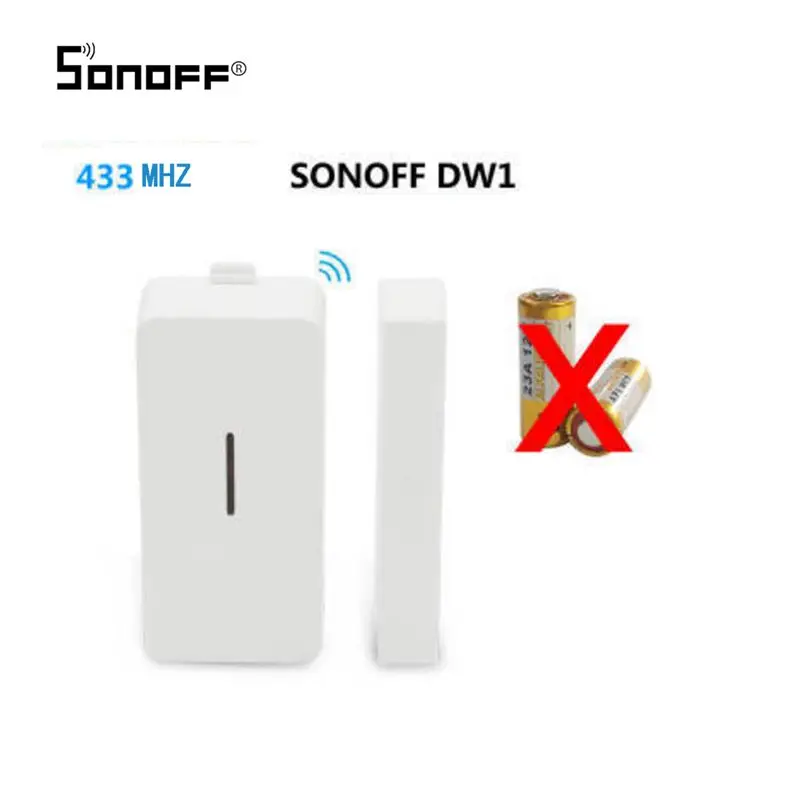 Сигнализация Sonoff Беспроводная с магнитным датчиком 433 92 МГц|Комплекты для