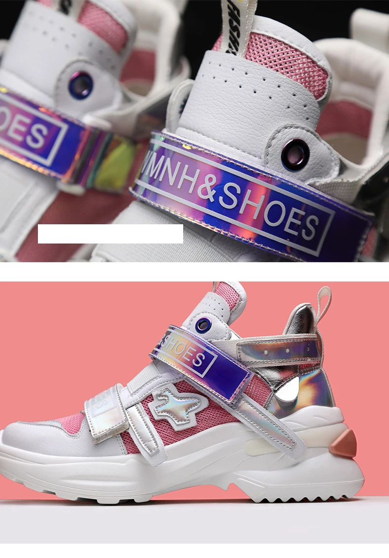 Повседневная обувь; женские кроссовки на платформе; zapatos de mujer; сезон весна; Новинка; chaussures femme; Женская обувь в стиле пэчворк