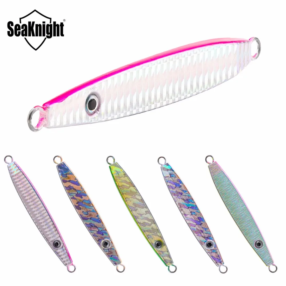 SeaKnight бренд SK304 серия металлическая приманка для джиггинга 5 шт./лот 40 г/60 г/80 г/100