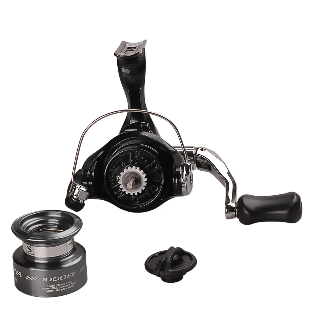Оригинальная спиннинговая Рыболовная катушка Shimano SIENNA 1000/2500/4000FE 1 + 1BB XGT 7 Carretilha