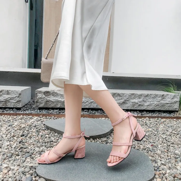 Босоножки на высоком каблуке женская обувь милые летние женские босоножки с