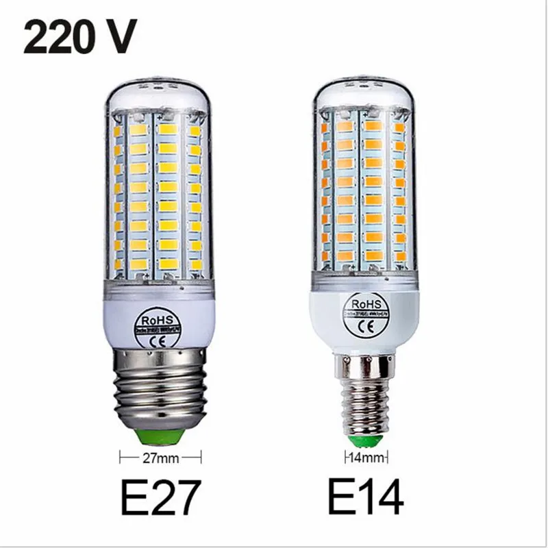 Светодиодная лампа 220 В переменного тока SMD5730 E27/E14|Светодиодные лампы и трубки| |