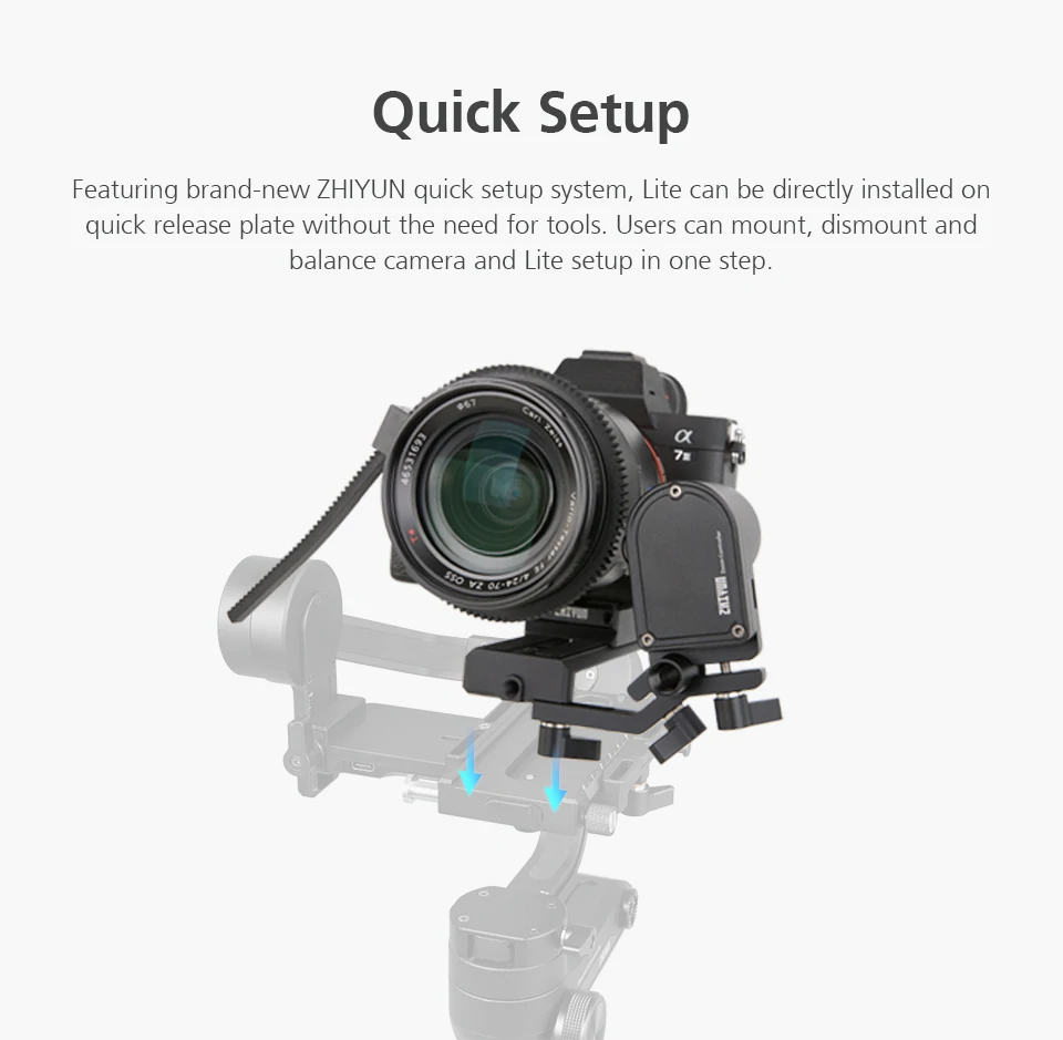 ZHIYUN официальный сервопривод для слежения за фокусом Lite CMF03 фокусировка/контроллер масштабирования для ZHIYUN Gimbal Weebill Lab/Crane 3 стабилизатор аксессуары