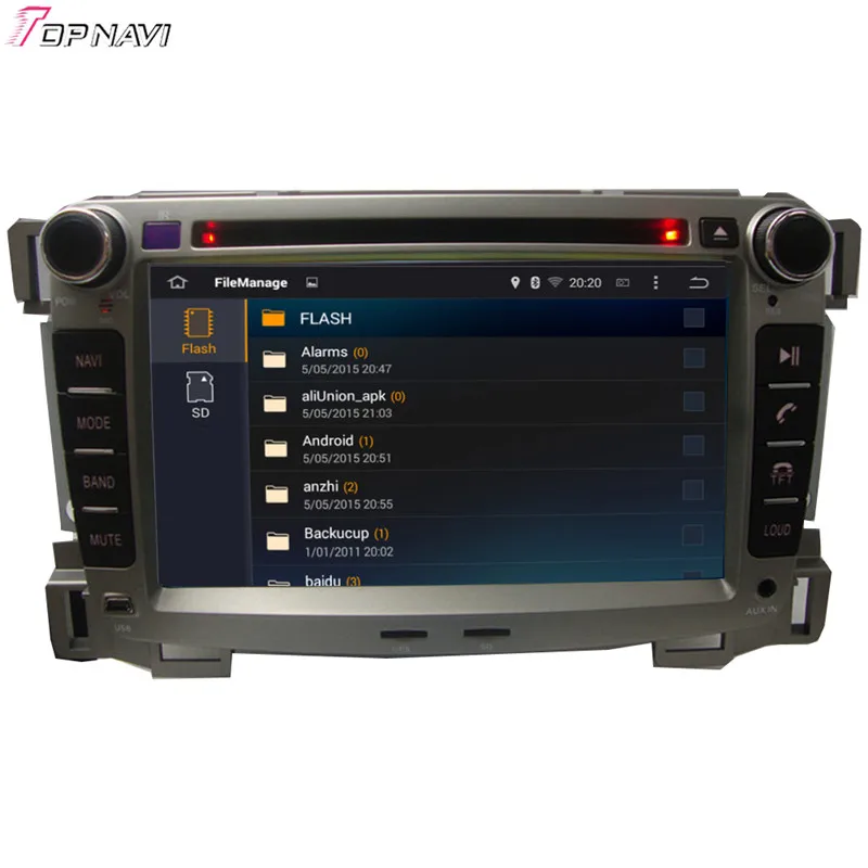 Автомобильный радиоприемник Topnavi 7 дюймов Восьмиядерный 4 Гб ОЗУ Android 6 0 стерео GPS