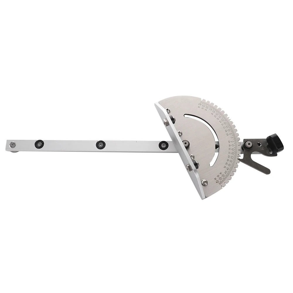 

Miter Gauge With Adjustable Flip Stop Woodworking DIY Tool