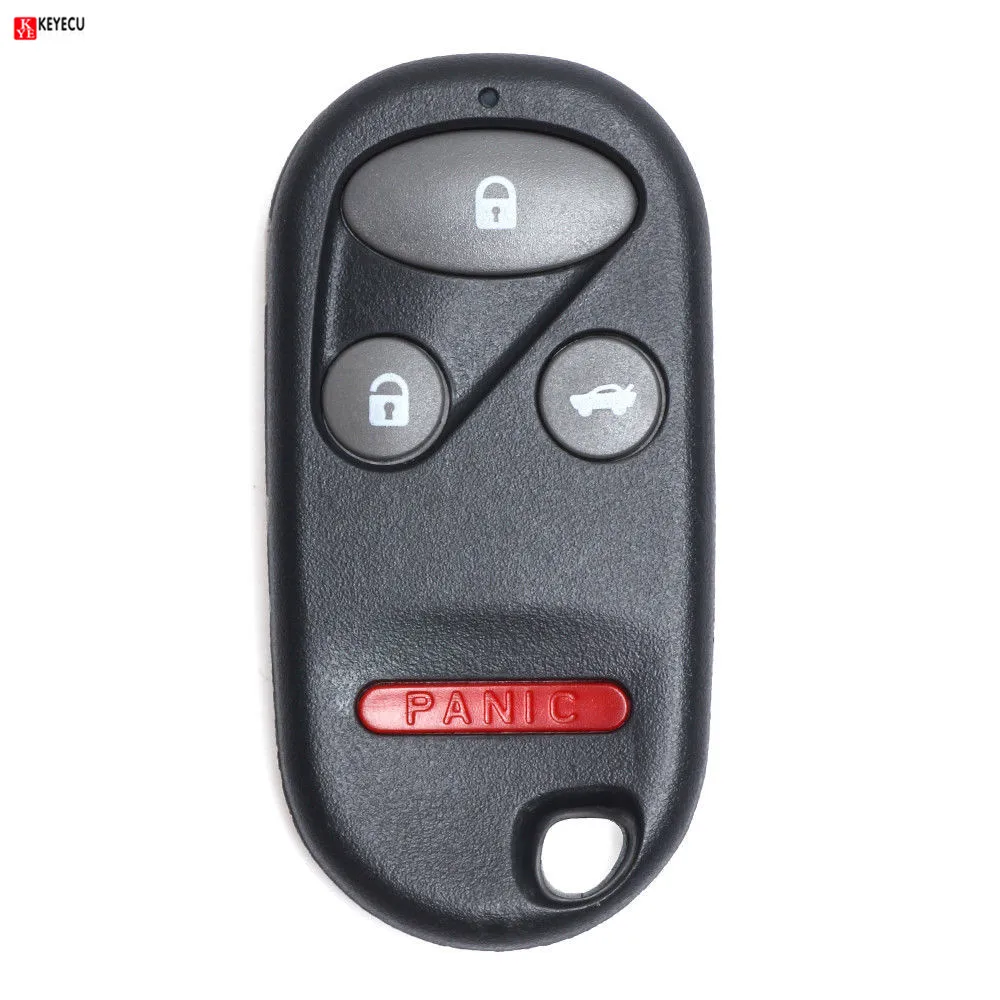 Keyecu Новый дистанционный ключ брелок от машины для Honda Accord Civic Insight Prelude Odyssey CR V S2000