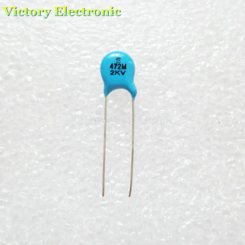 Новые 20 шт./лот Высокое напряжение 2KV 472 4.7NF 2000V керамические конденсаторы оптом