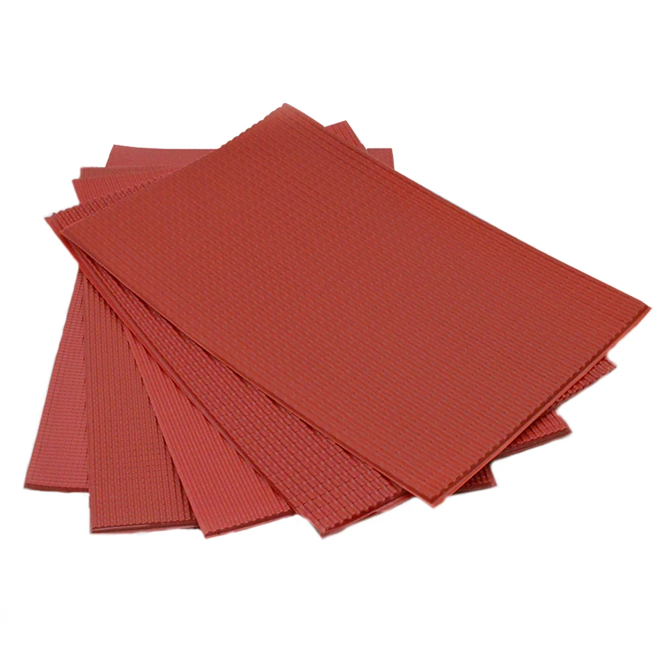 1:25-1:100 Architecture Building Model Materials 210x300mm PVC Tile Roofs Plastic DIY Model Making Red Sheet 5pcs/lot images - 6