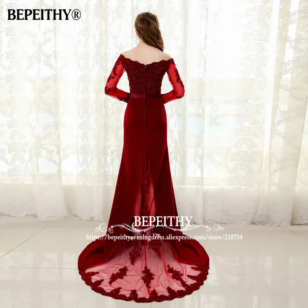 Vestido de festa Longo русалка кружевной Топ Лиф тонкая линия Длинные подружки невесты платья быстрой доставки очаровательные свадебные вечерние платья Новые
