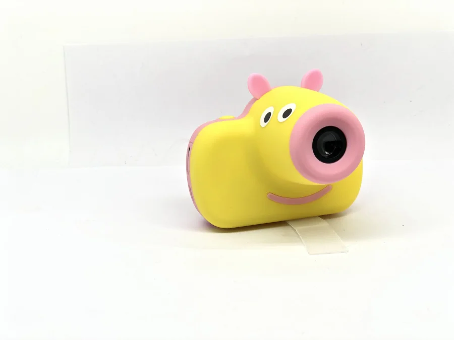 Розовый Winait 4/5/6/7 лет мальчик/девочка игрушка цифровая видеокамера, сделайте фото и видео - Цвет: Розовый