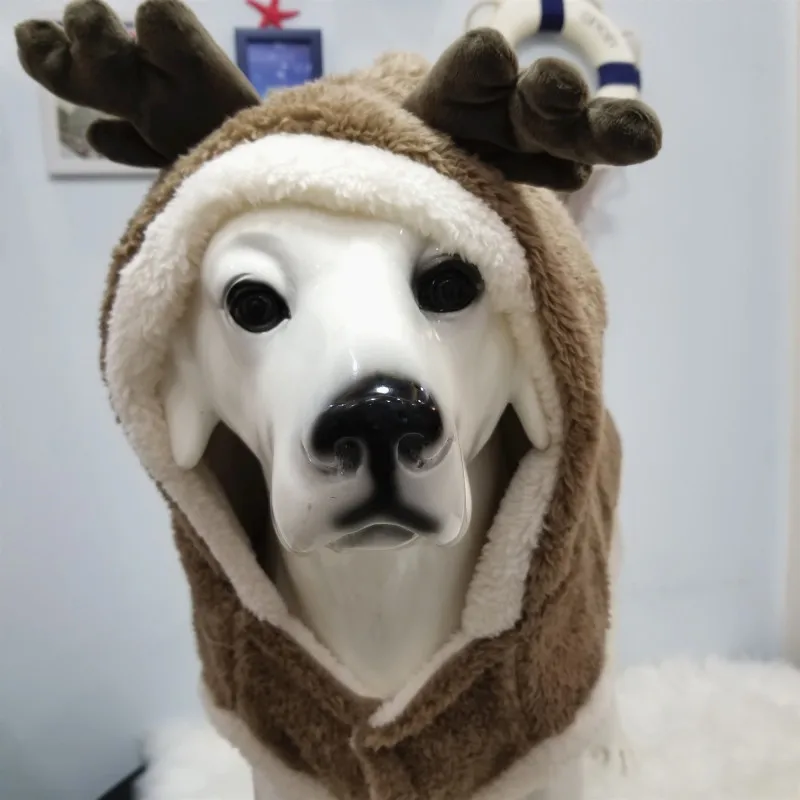 Одежда для больших собак зимняя одежда Samoyed куртка золотого ретривера