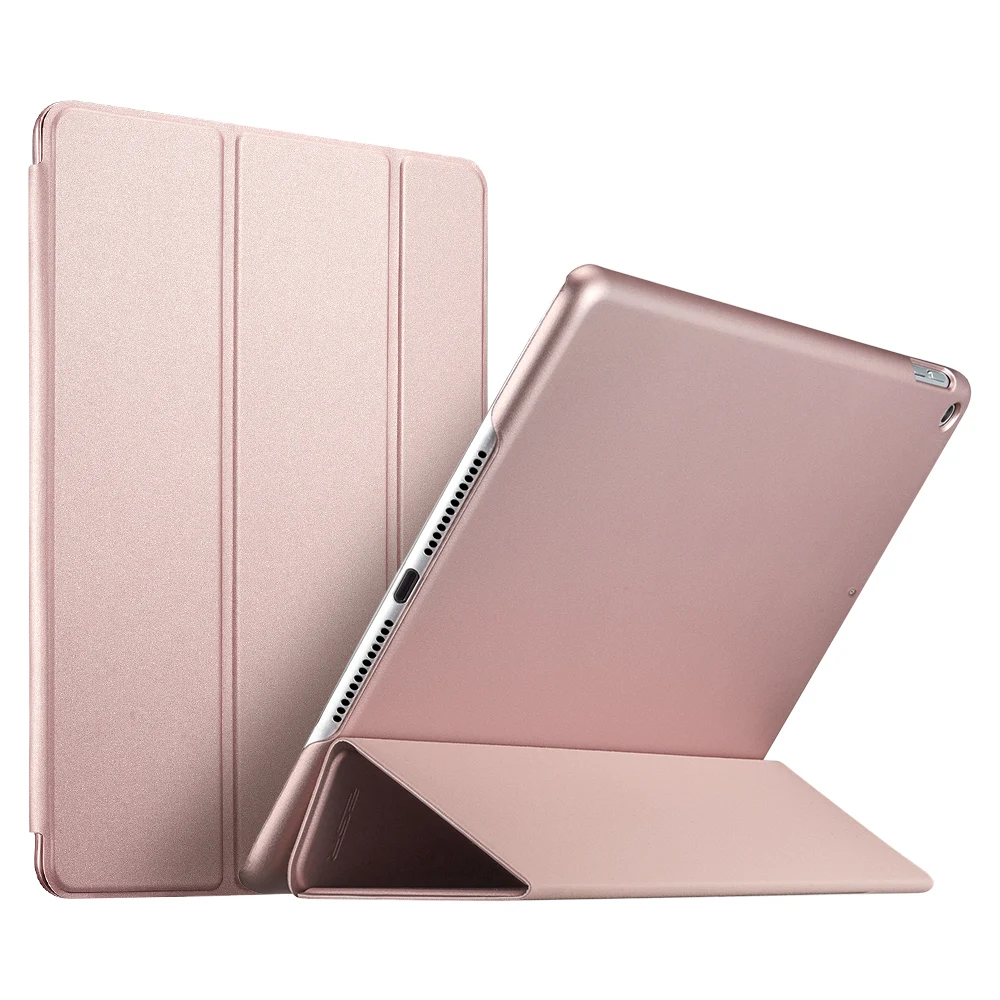 ESR чехол для iPad Air 1 Air 2 9,7 крышка отделения для резинового масла мягкая искусственная кожа ультра тонкий черный синий розовый умный чехол для iPad 9,7